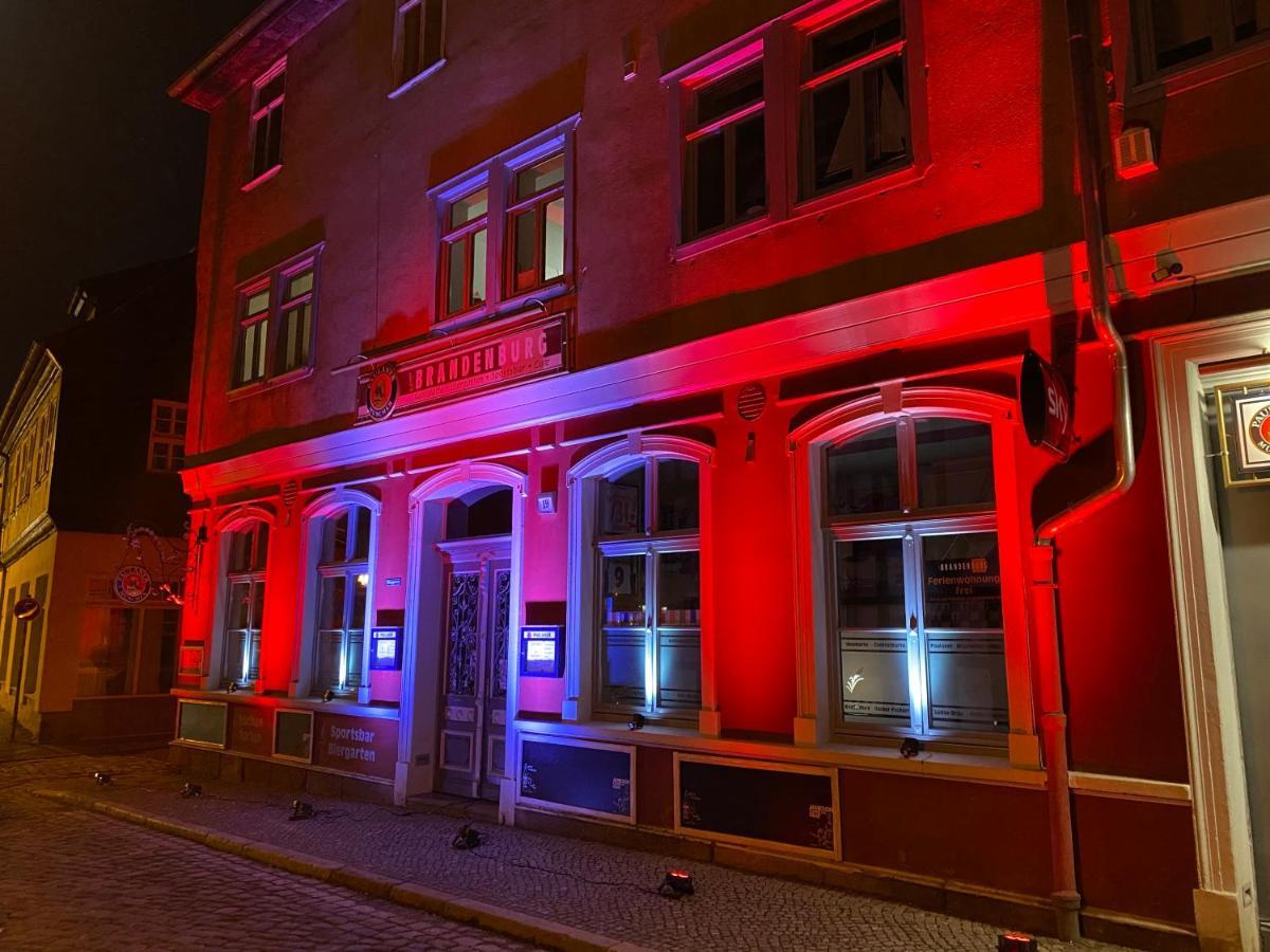 Gaststaette Brandenburg Leilighet Nordhausen Eksteriør bilde