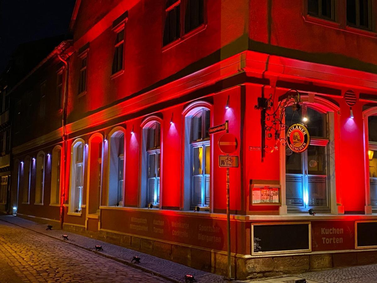 Gaststaette Brandenburg Leilighet Nordhausen Eksteriør bilde